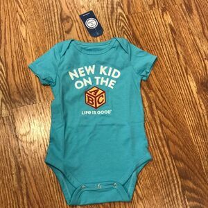 NWT Life is Good onsie